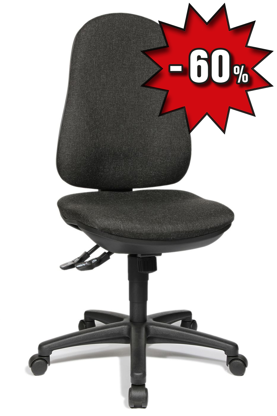 Drehstuhl Support SY - anthrazit - Topstar