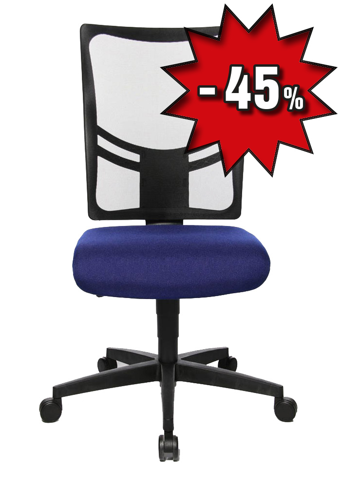 Topstar - Drehstuhl Net Point 10 - blau Sonderpreis