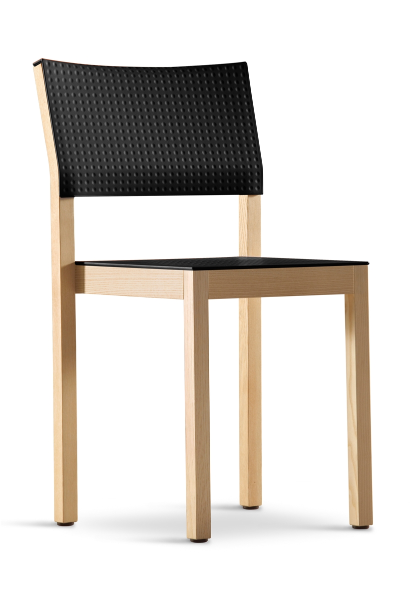 Besucherstuhl Doty - schwarz - Plank