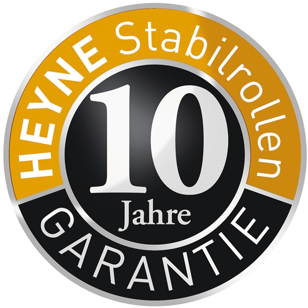 Heyne STABIL 5x Universalrollen - Lauffläche grau - 10 mm / 50 mm